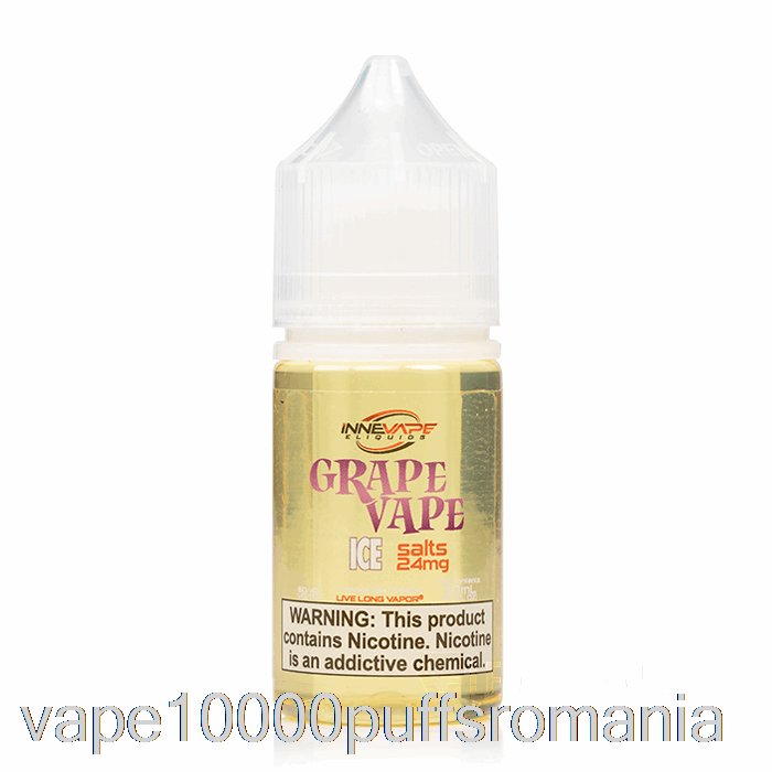 Vape Romania Grapevape Saruri De Gheata - Innevape E-lichid - 30ml 24mg